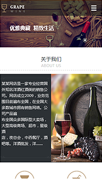 GRAPE 红酒网站设计